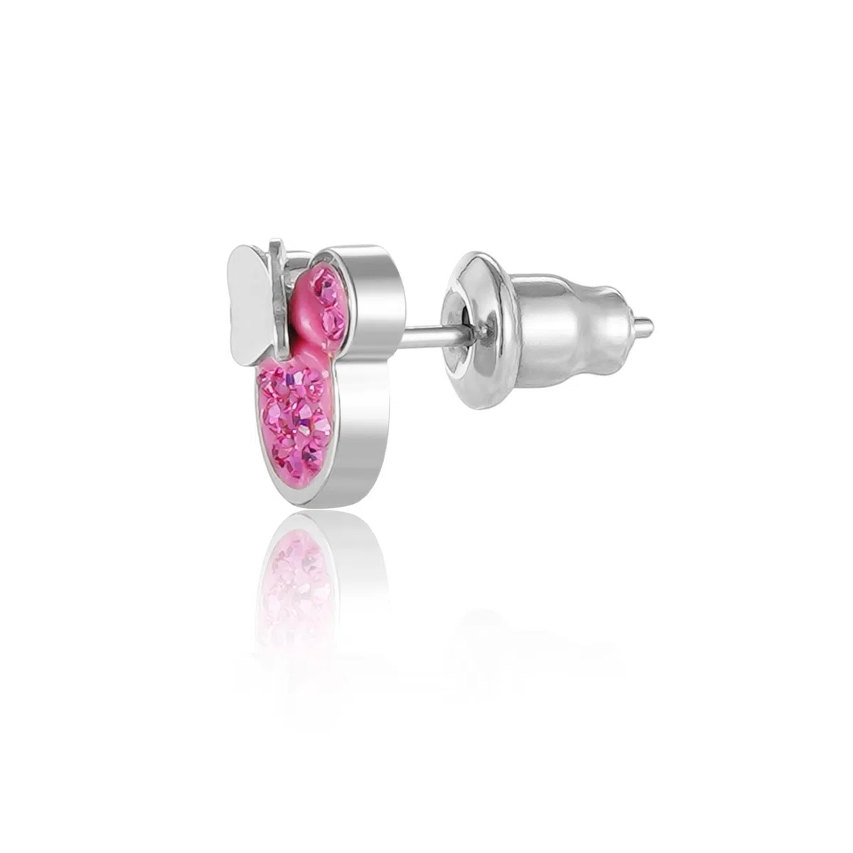 Disney Minnie Boucles d'Oreille Fille, Acier Inoxydable, taille unique, Bijoux Disney