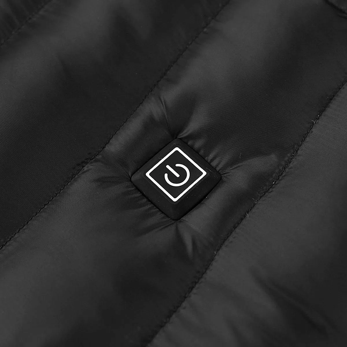 Veste Chauffante Garçon et Fille couleur unie Manteau Chauffage Avec 3 Zones de Chauffage Chaud Léger Imperméable Doudoune Chauffantes Hiver Coupe-vent Manteau Chauffante USB Chauffantes d'hiver