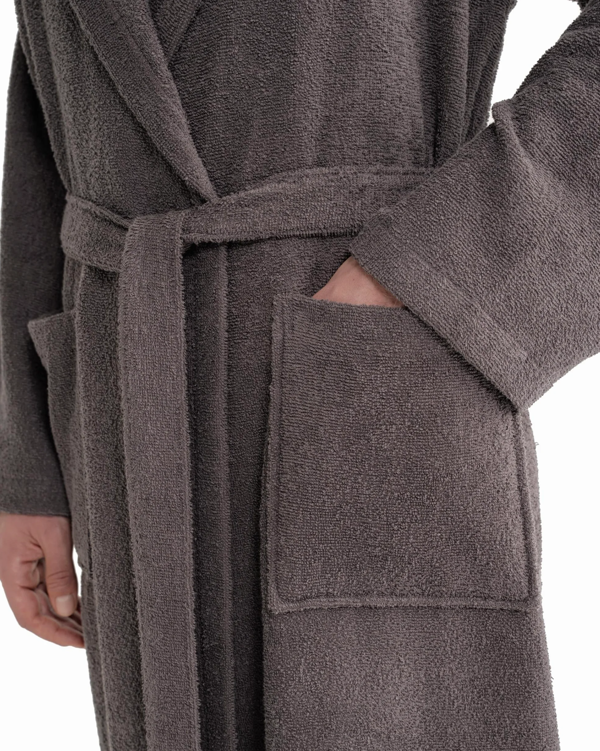 Twinzen - Peignoir de Bain Homme 100% Coton Oeko-Tex