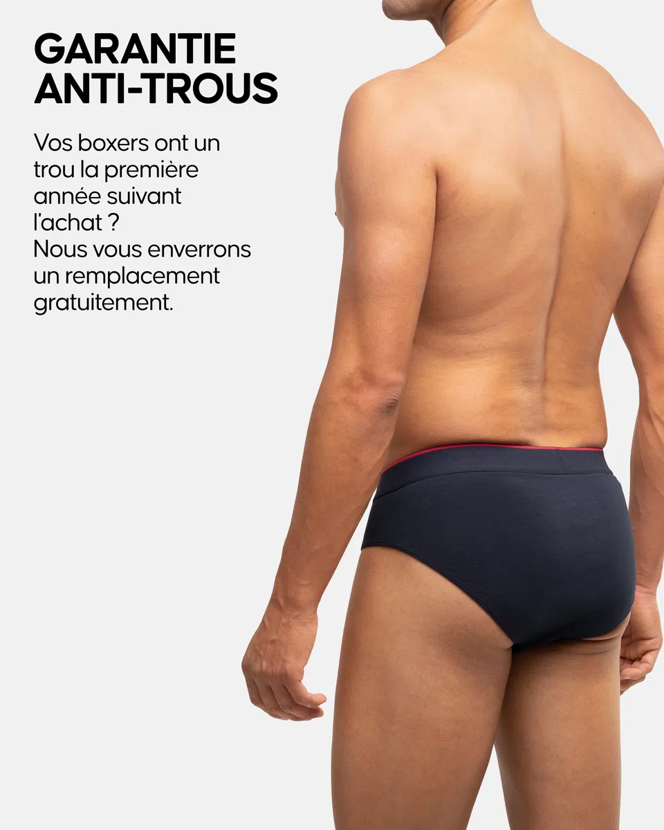 Danish Endurance Lot de 6 Slips Classiques pour Homme, en Coton, Doux, avec Stretch, sans étiquette
