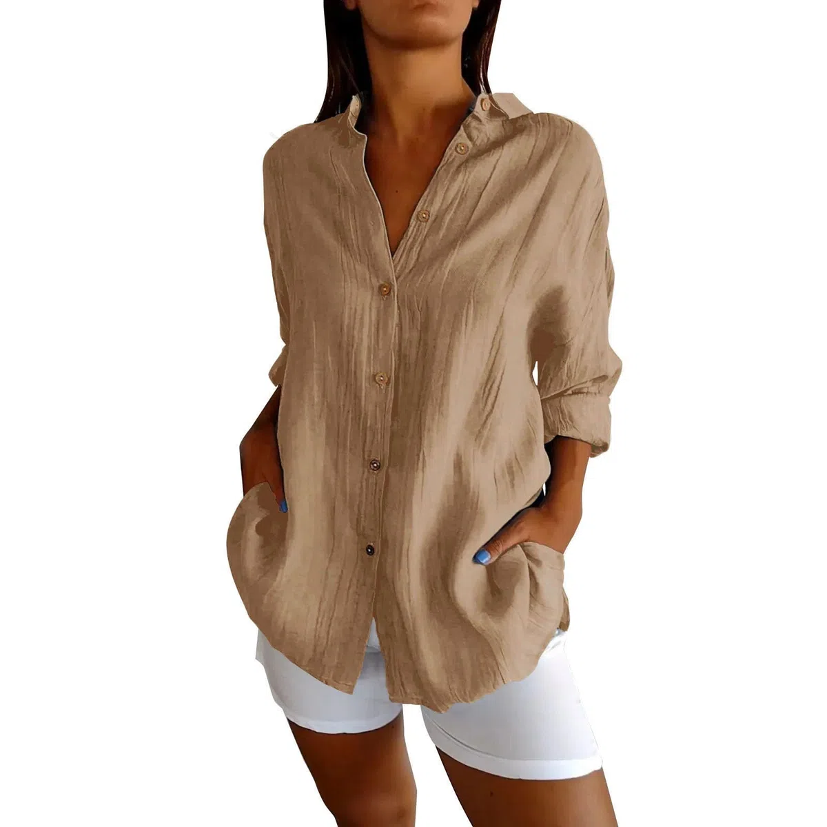 Chemise à manches longues UPF 50+ pour femme, pour l'extérieur, la pêche, la randonnée, la pêche, la randonnée