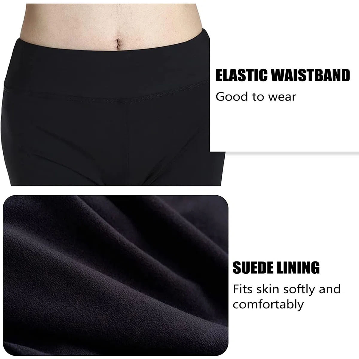 Générique Pantalon De Patinage Artistique pour Femmes Leggings De Patinage Artistique pour Filles Entraînement Et Compétition(Size:3XL,Color:Noir)
