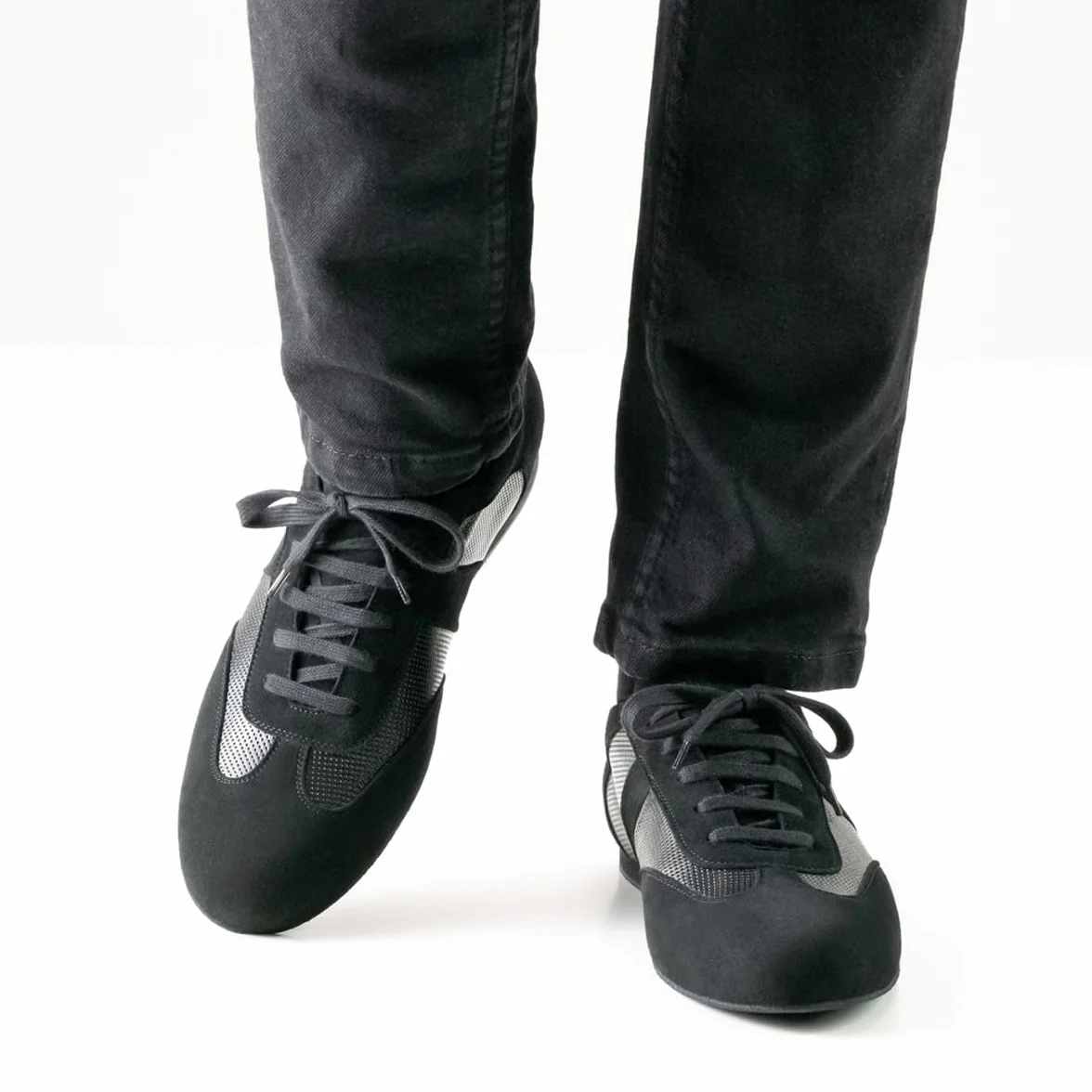 Werner Kern Hommes Sneaker de Danse/Chaussures de Danse 28061 - Made in Italy