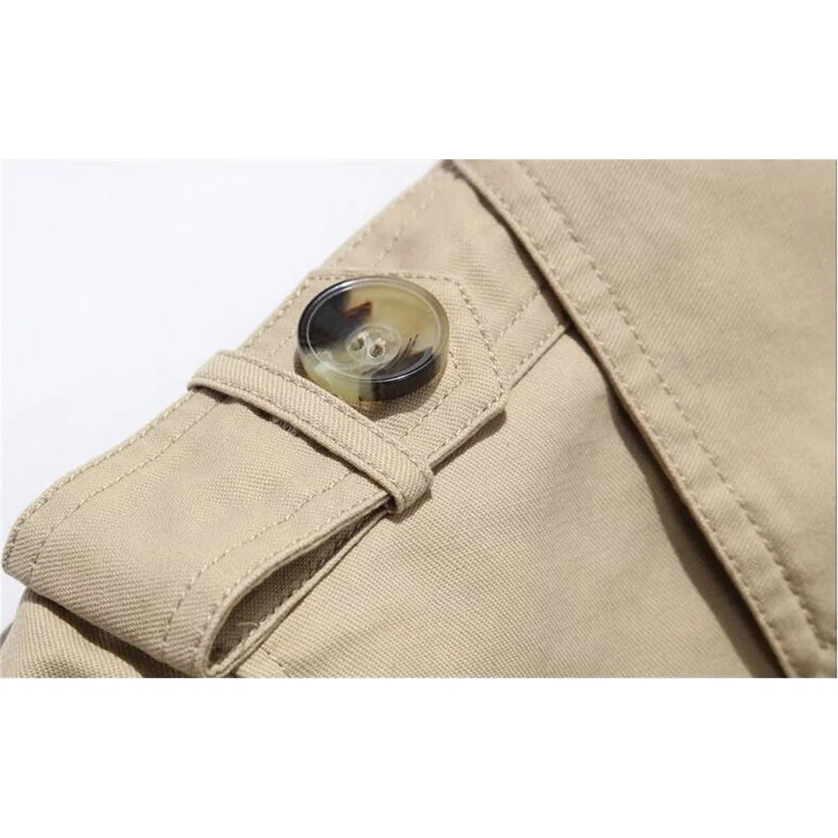 Vestes pour homme - Veste demi-saison - Veste bomber en coton - Veste d'hiver décontractée avec poches - Longue veste de loisirs - Couleur unie - Veste classique pour homme - Veste d'extérieur pour