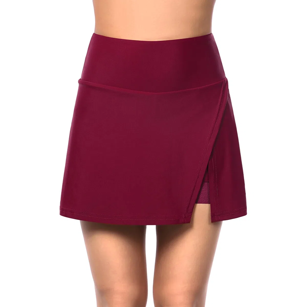 ARMAAN Jupe et Short de Cyclisme pour Femme Taille Haute avec Rembourrage en Gel 3D et Poches Jupe de Pantalon de vélo Respirante à séchage Rapide pour VTT véhicules de Route vélo Spinning