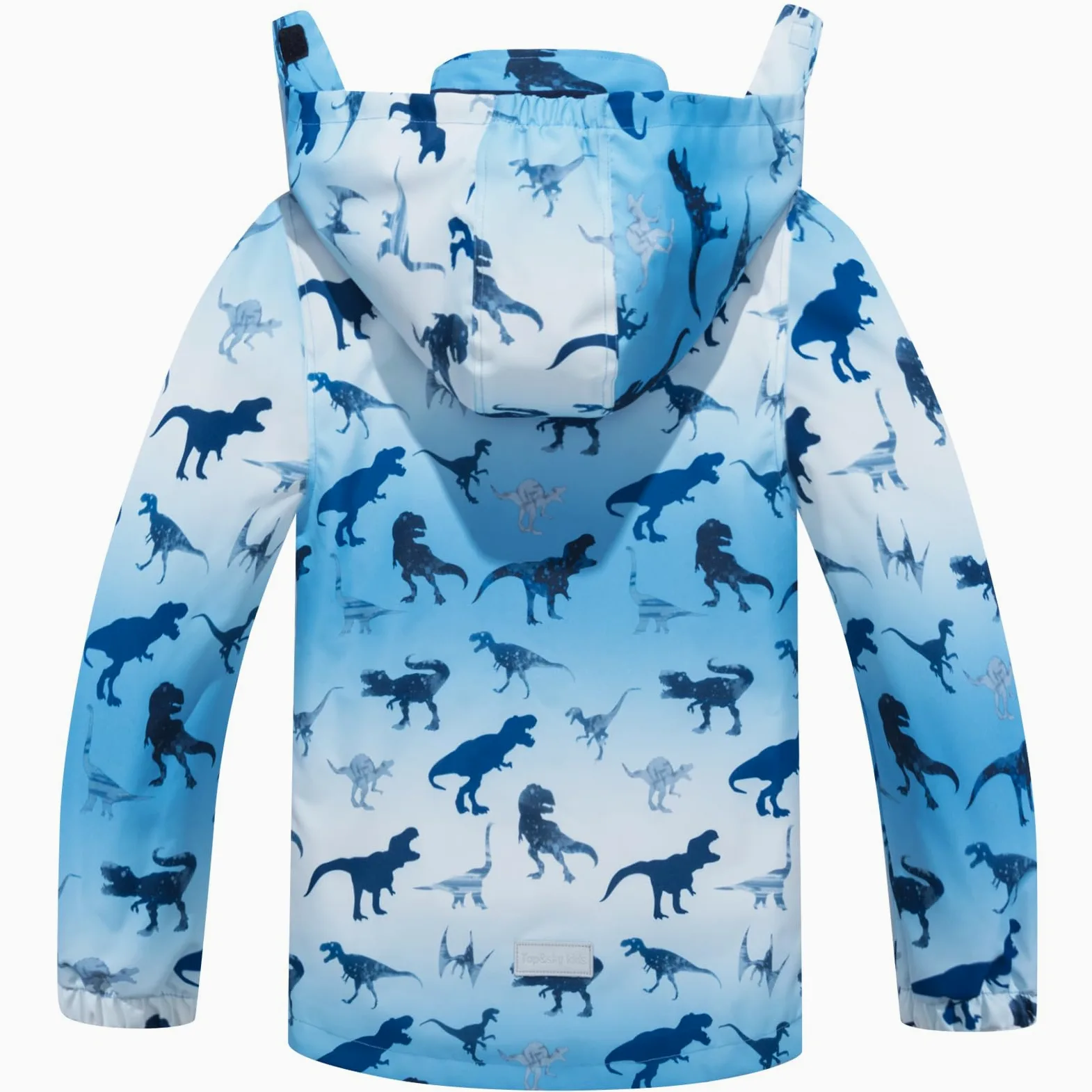 Fewlby Blouson Imperméable Enfants, Manteaux Imperméables à Capuche pour Garçon Veste de Pluie Coupe Vent Veste de Pluie Légère Printemps Automne 7-8 Ans