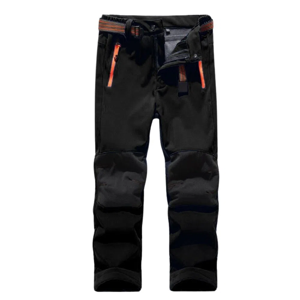 Pantalon thermique imperméable pour garçons et filles, pantalon de neige, pantalon d'extérieur d'hiver, pantalon de randonnée, pantalon de ski softshell pour enfants