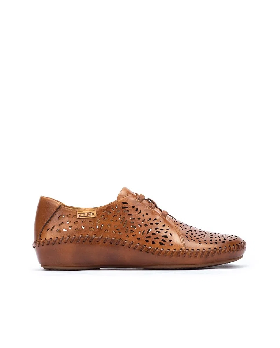 Pikolinos P. Vallarta Chaussures Plates Femme | en Cuir | avec élastique | Taille EU 35-42