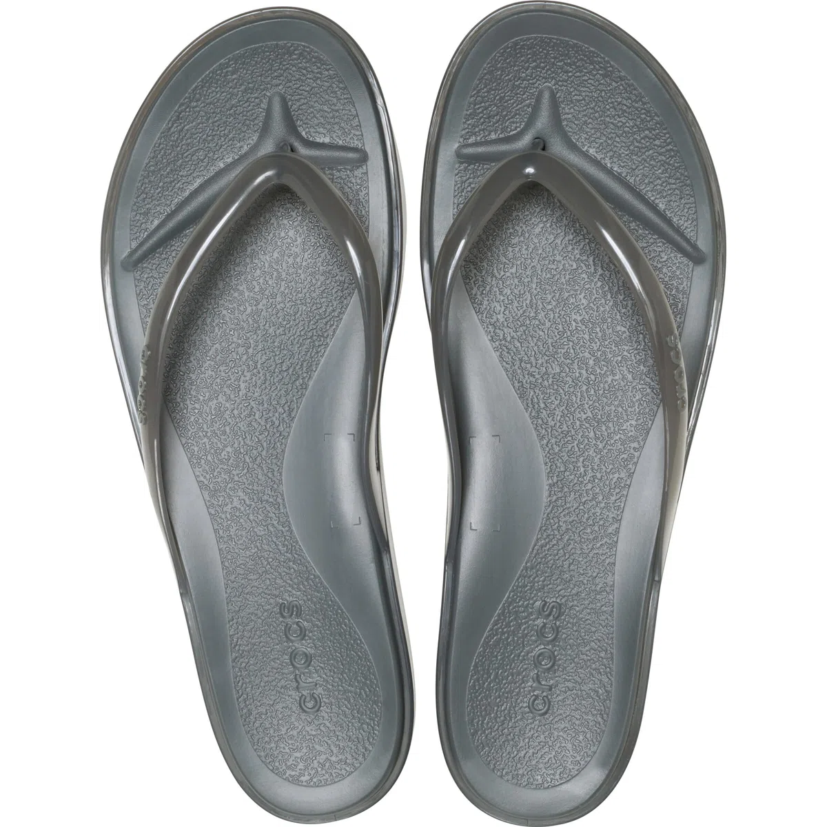 Crocs Miami Jelly Round Toe Flip TonguesFemme