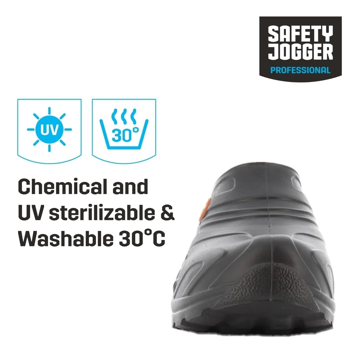 Oxypas Safety Jogger Sabot Léger Hommes et Femmes - OXYVA - Sabots Antidérapants, Antibactériens, Antistatiques et Antifongiques, Chaussures de Sécurité