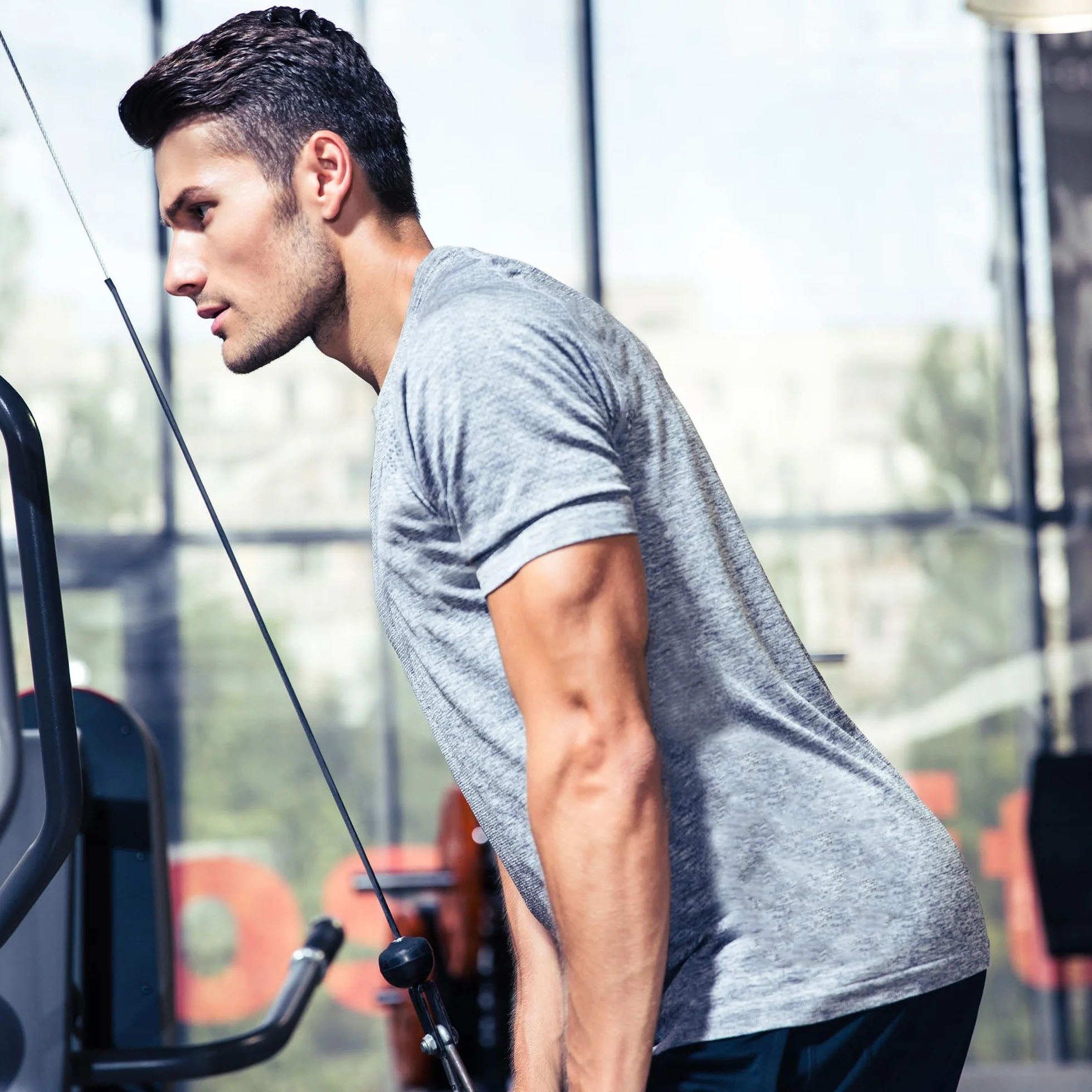 Lot de 3/5/7 T-Shirt Homme Tee Shirt Sport Homme à Manches Courtes Gym Running Fitness Séchage Rapide Respirant Baselayer Haut