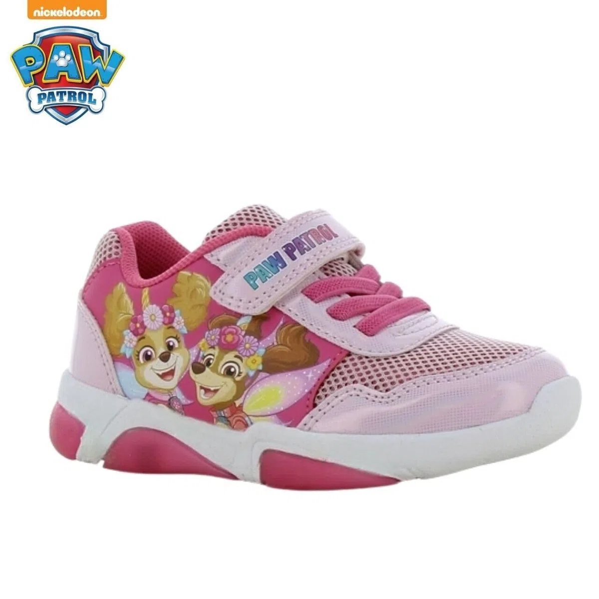 Leomil Paw Patrol Baskets Lumineuses pour Filles Chaussures Enfants, Idéal pour l'école et Les Loisirs