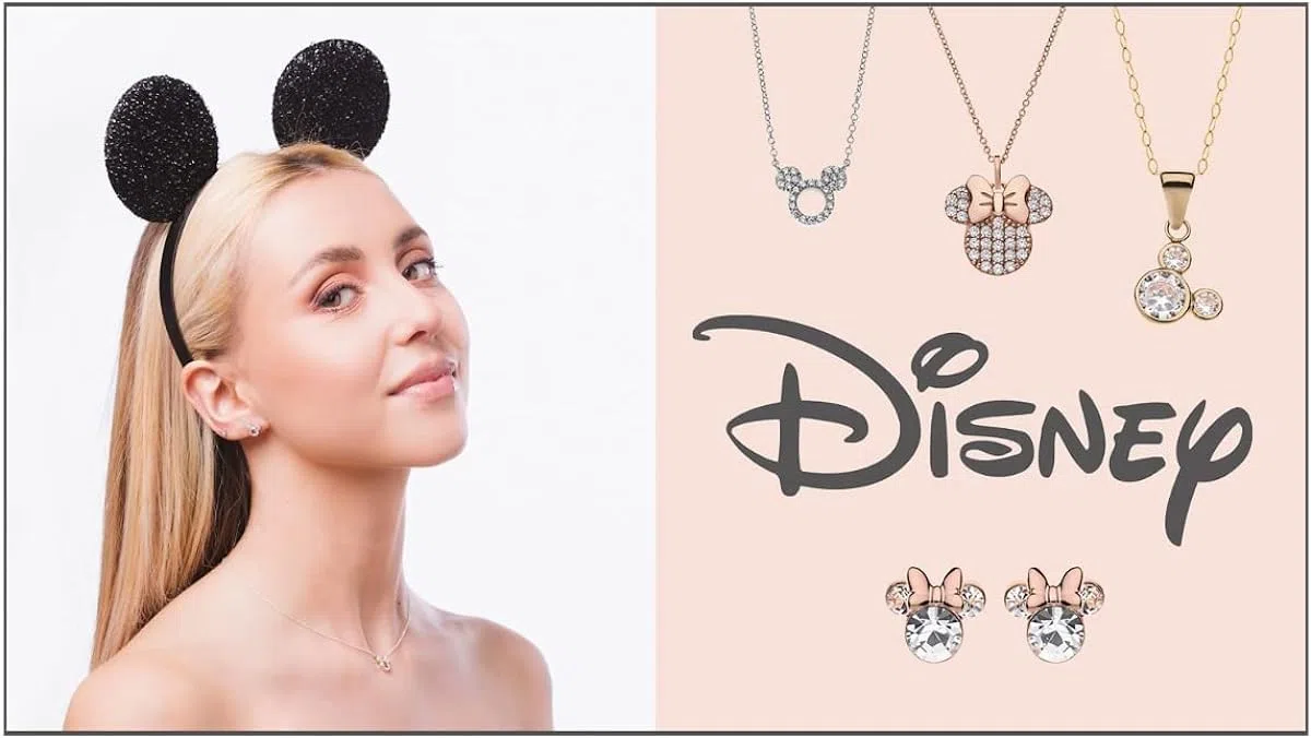 Disney Minnie Boucles d'Oreille Fille, Acier Inoxydable, taille unique, Bijoux Disney