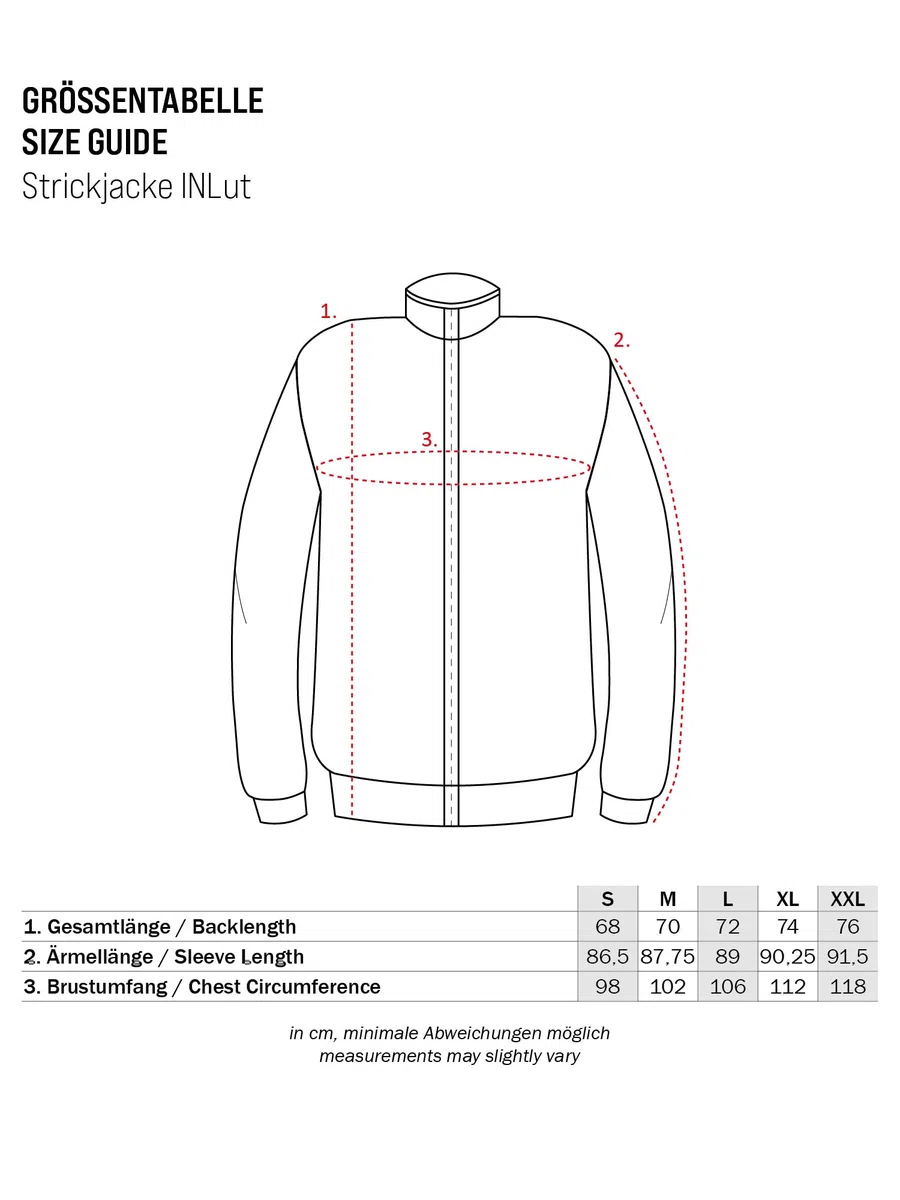Indicode Hommes INLut Cardigan | Gilet à col Montant
