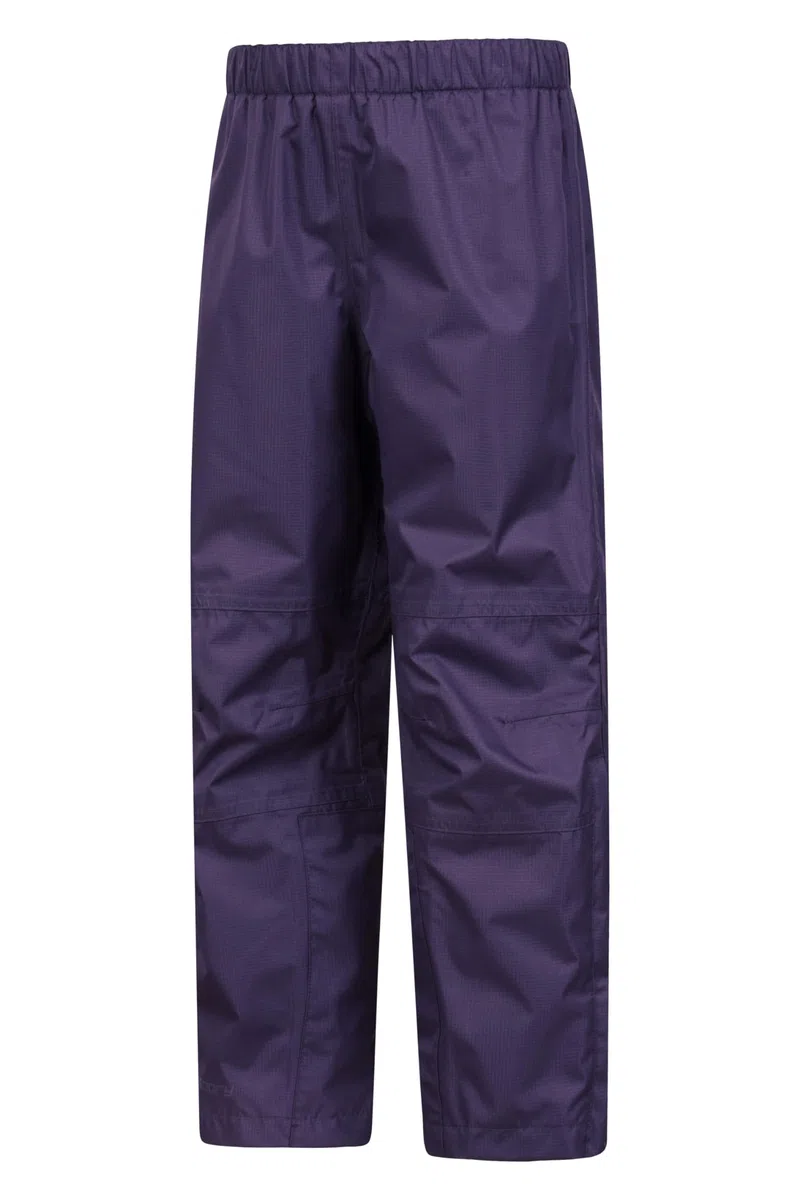 Mountain Warehouse Surpantalon imperméable Spray Enfants - Respirant Toutes Saisons, Coutures soudées, Surpantalon à séchage Rapide - pour Les Voyages