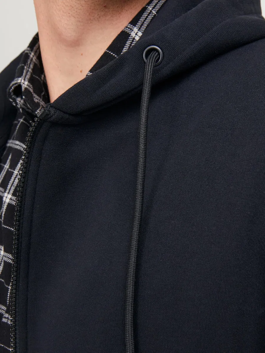 Jack & Jones Jjebradley Sweat À Capuche Zippé Noos Pls Veste Sweat-Shirt Homme