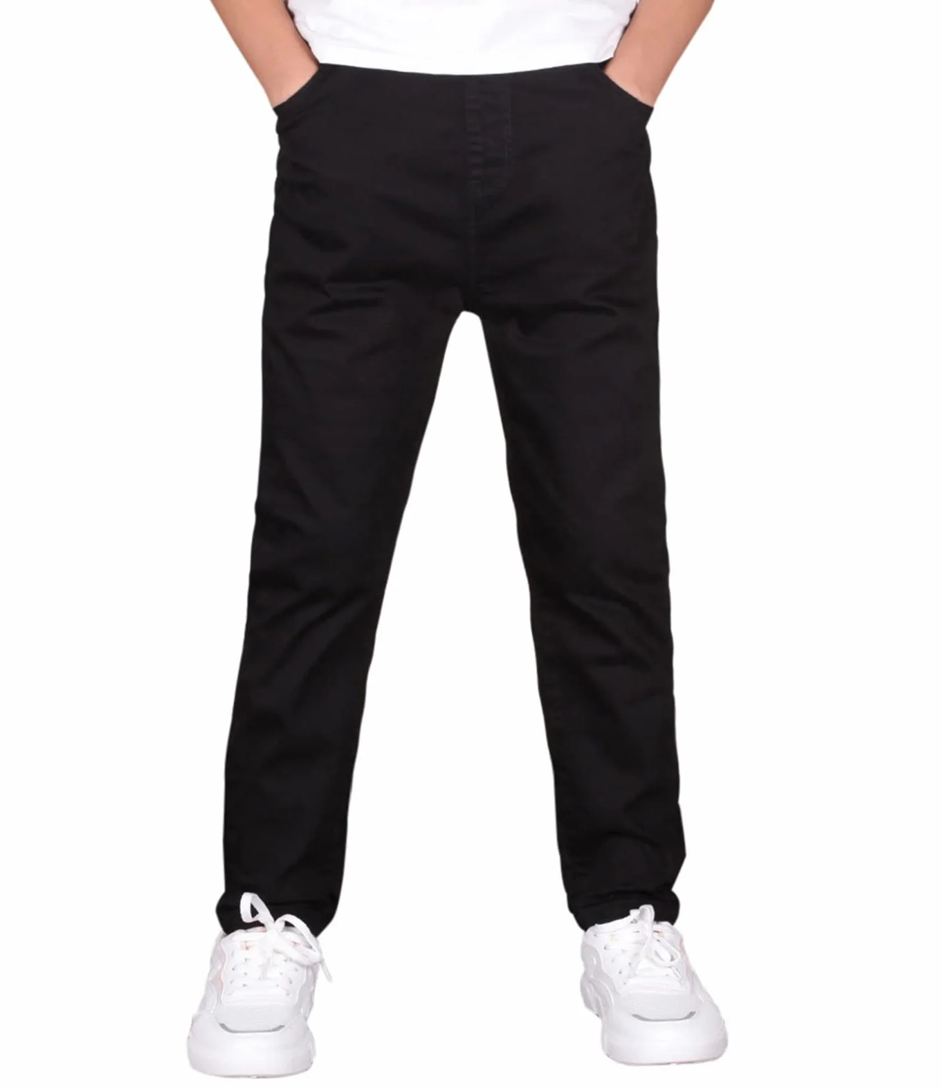 CAMLAKEE Pantalon Cargo Jogger Enfant Bas de Jogging Léger Garcon