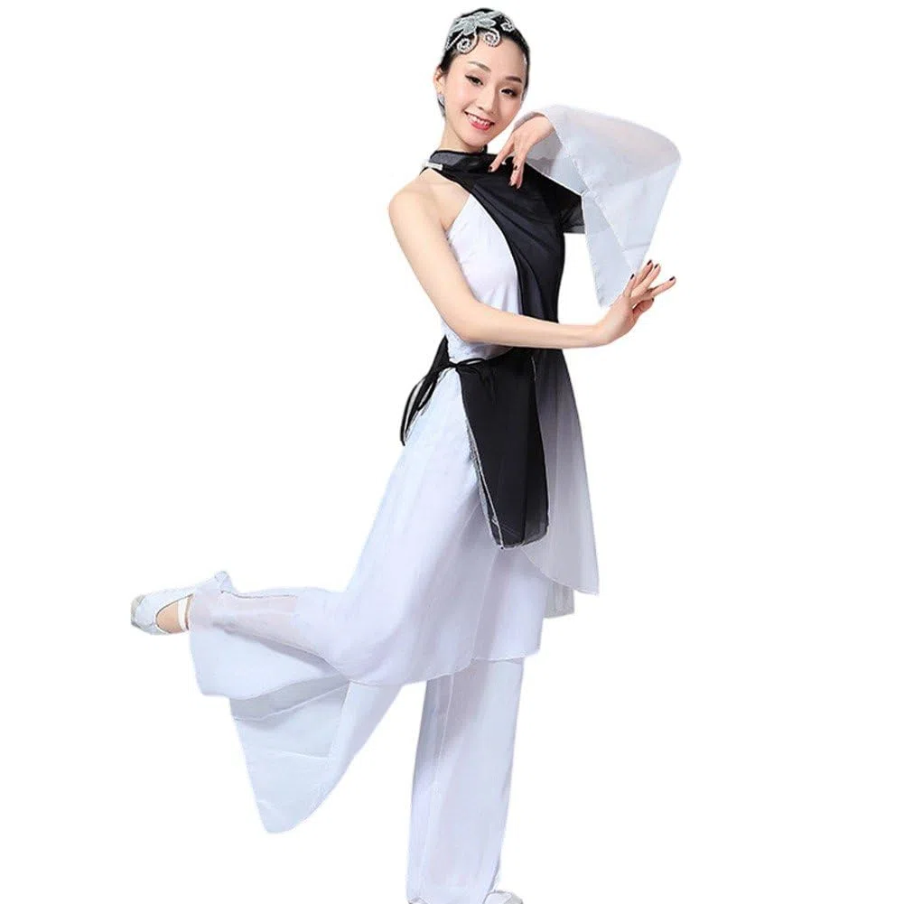 Costume De Danse Folklorique Chinoise Traditionnelle, Costumes De Danse Classique Modernes pour Femmes, Robe De Danse Yangge Clothing