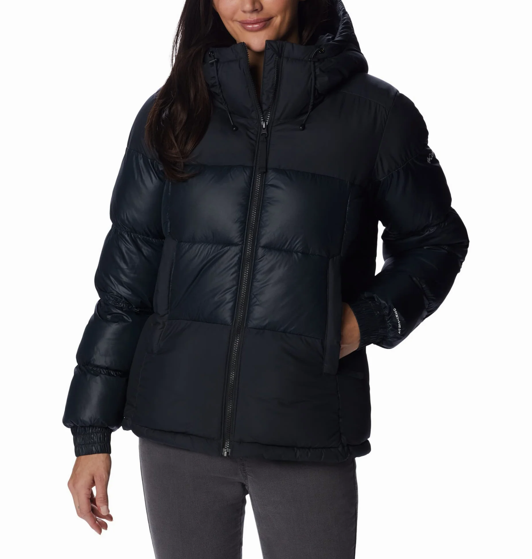 Columbia Pike Lake 2 Hooded Insulated Jacket, Doudoune À Capuche Femme, Black, Taille S