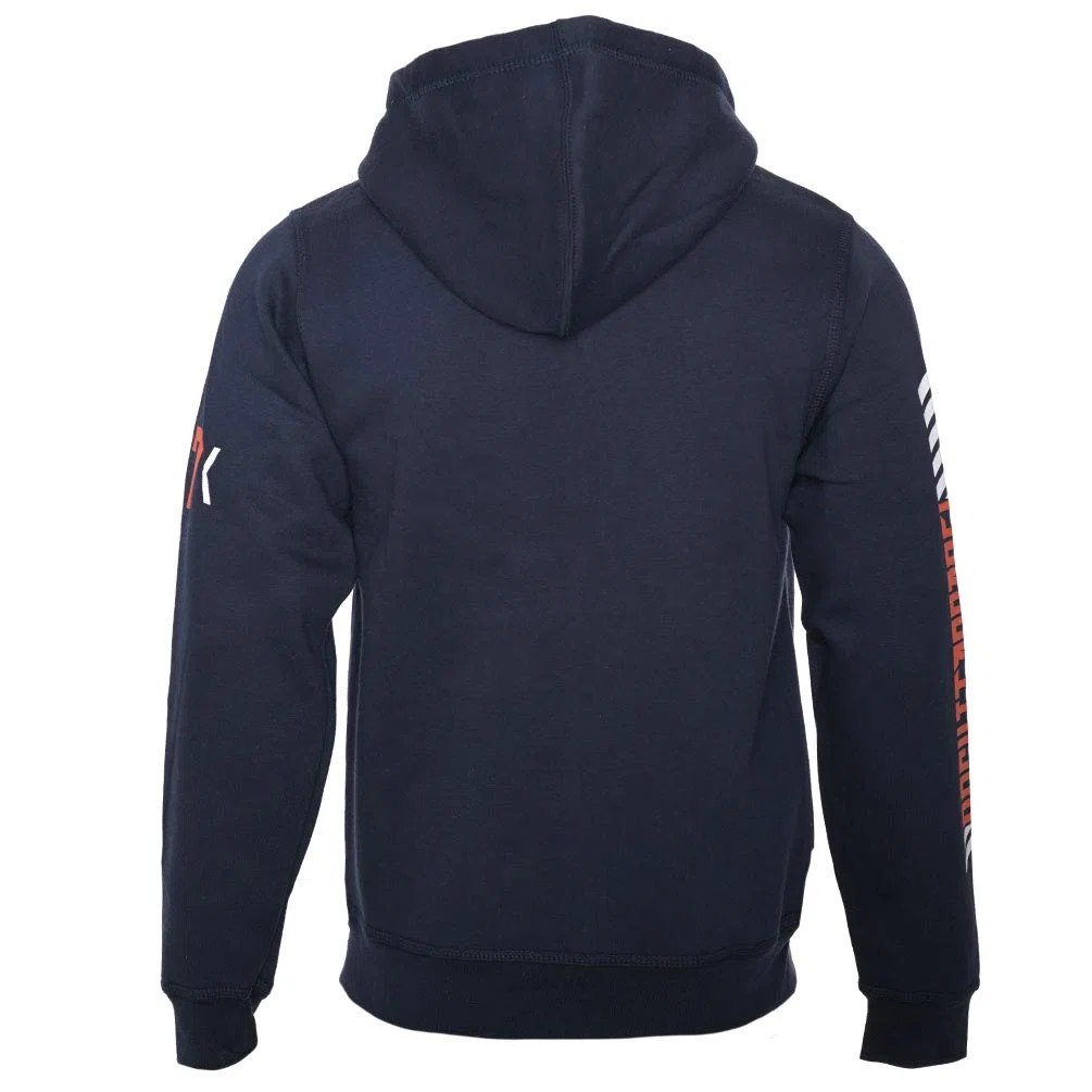 ROCK-IT Apparel® Veste à Capuche Sweat à Capuche zippé pour Homme Hoody Pullover Racer 07" Tailles S-5XL Sweat-Shirt Hoodie Gris et Bleu Marine