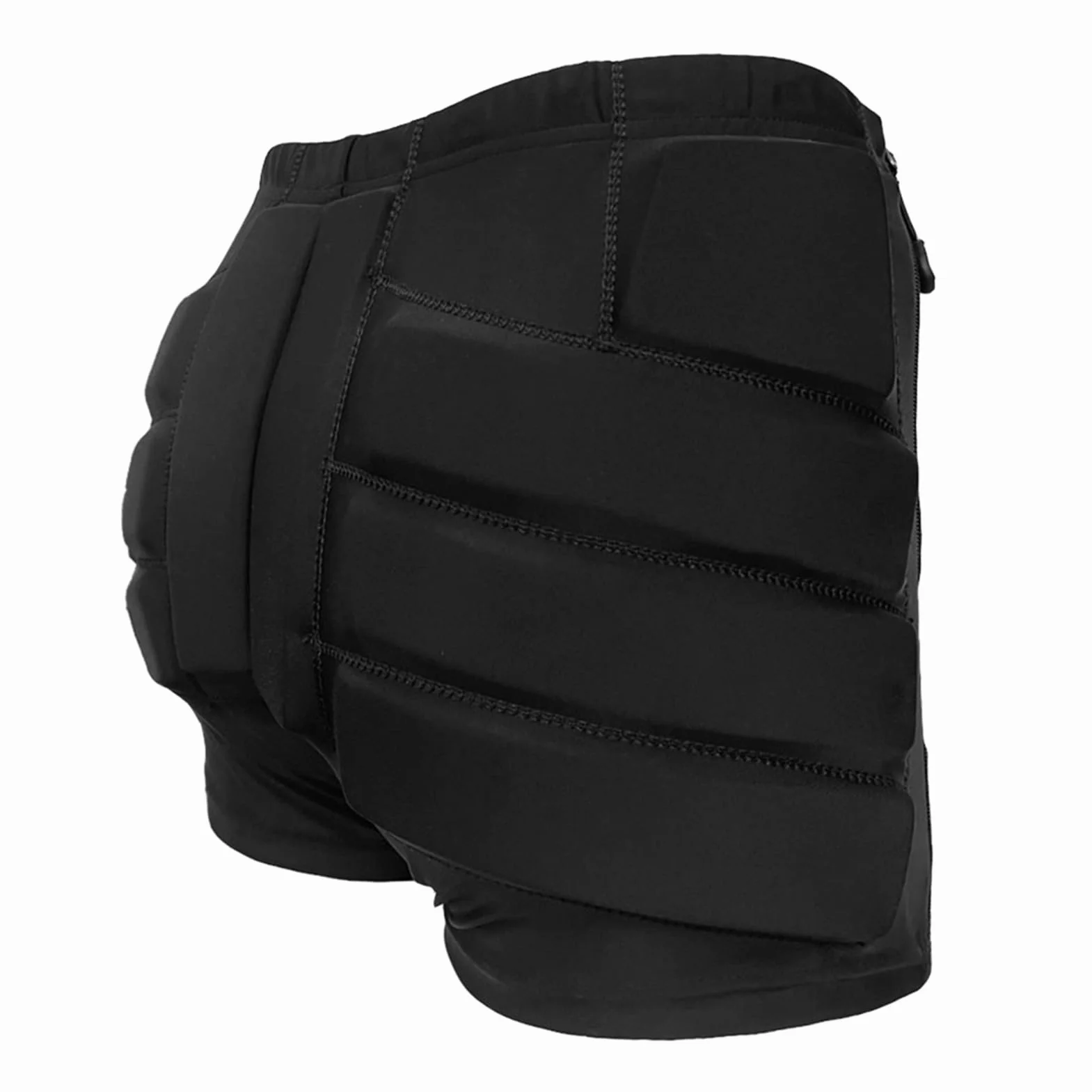 Protections de Hanches pour Enfants, Short, Coccyx et Fesses, équipement de sécurité pour Le Patinage à roulettes, Tissu Extensible Respirant, Fermeture éclair Facile, Rembourrage
