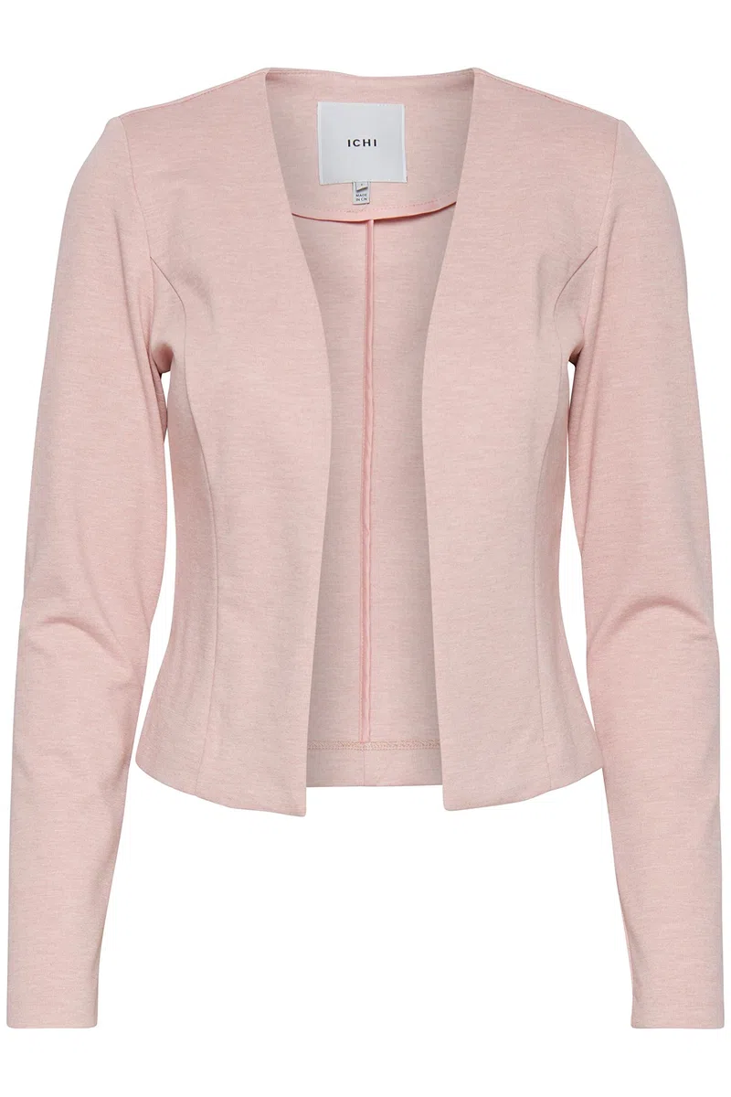 ICHI IHKATE BL Blazer Court pour Femme avec Stretch