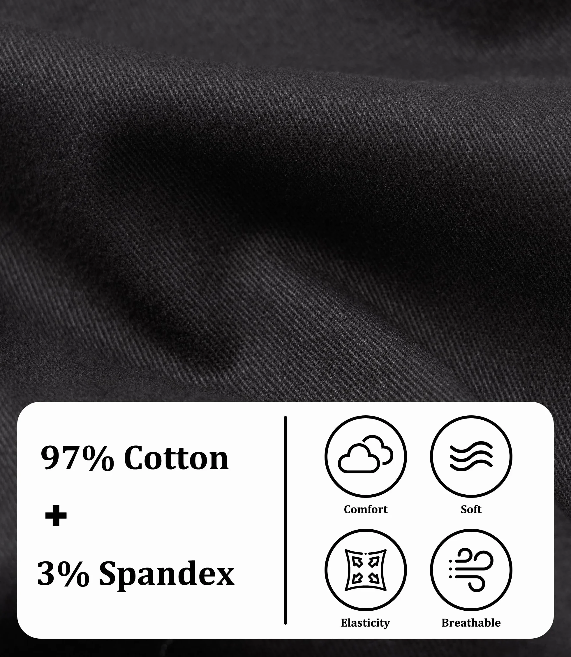 CAMLAKEE Pantalon chino à jambe droite avec braguette zippée pour enfant