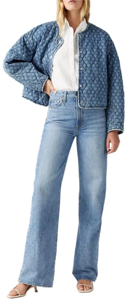 Levi's Ribcage Wide Leg Jeans Femme