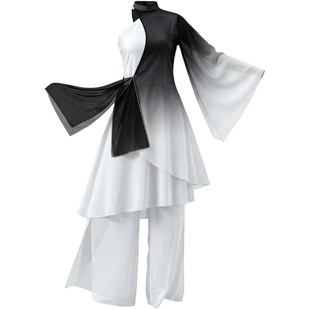 Costume De Danse Folklorique Chinoise Traditionnelle, Costumes De Danse Classique Modernes pour Femmes, Robe De Danse Yangge Clothing