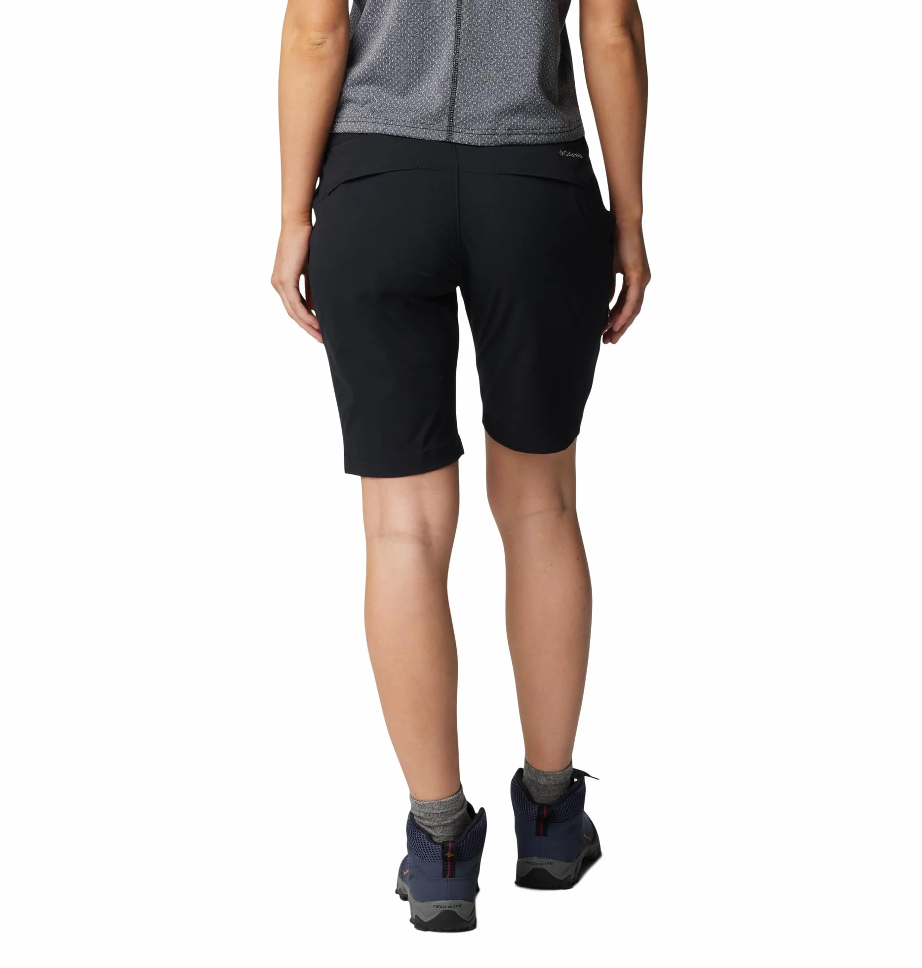 Columbia AK4028 Short Femme Noir FR : S (Taille Fabricant : W6/L10)