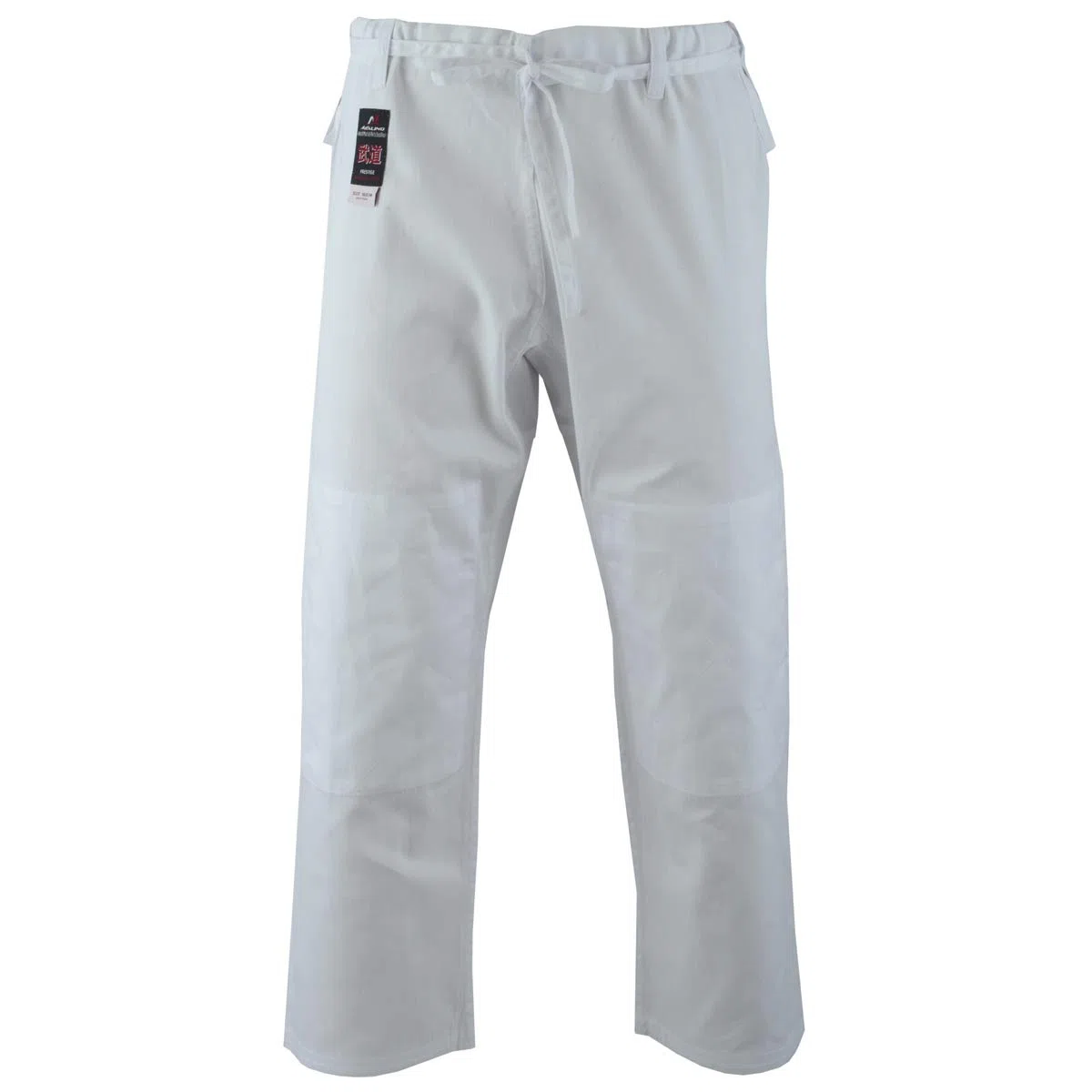 Malino Pantalon de judo pour enfants, adultes, étudiants, judo pour homme, en coton léger, blanc, 200 ml, blanc, 2/150