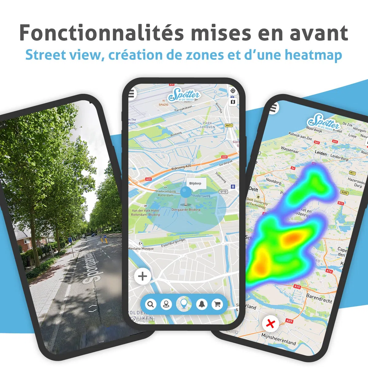 Spotter GPS Watch Air - Smartwatch GPS pour la sécurité des Enfants et des Personnes âgées, supporte Les appels, Bouton SOS, étanchéité IP67, app Gratuite et Période d'utilisation payée - Noir