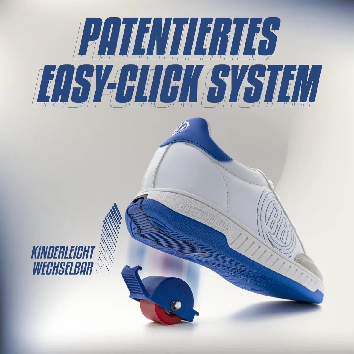 Breezy Rollers Chaussures à roulettes pour Enfants I Rollers-Sneakers pour Enfants I De Chaussures de Rue pour Enfants à Rollers en Quelques Secondes I Baskets à roulettes pour Filles et Garçons