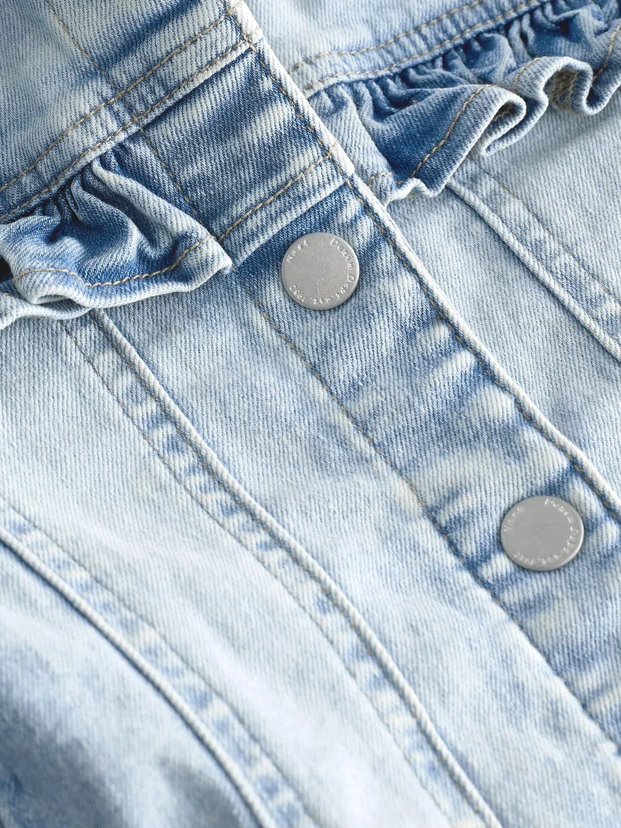 NEXT Fille Veste en Jean à Volants
