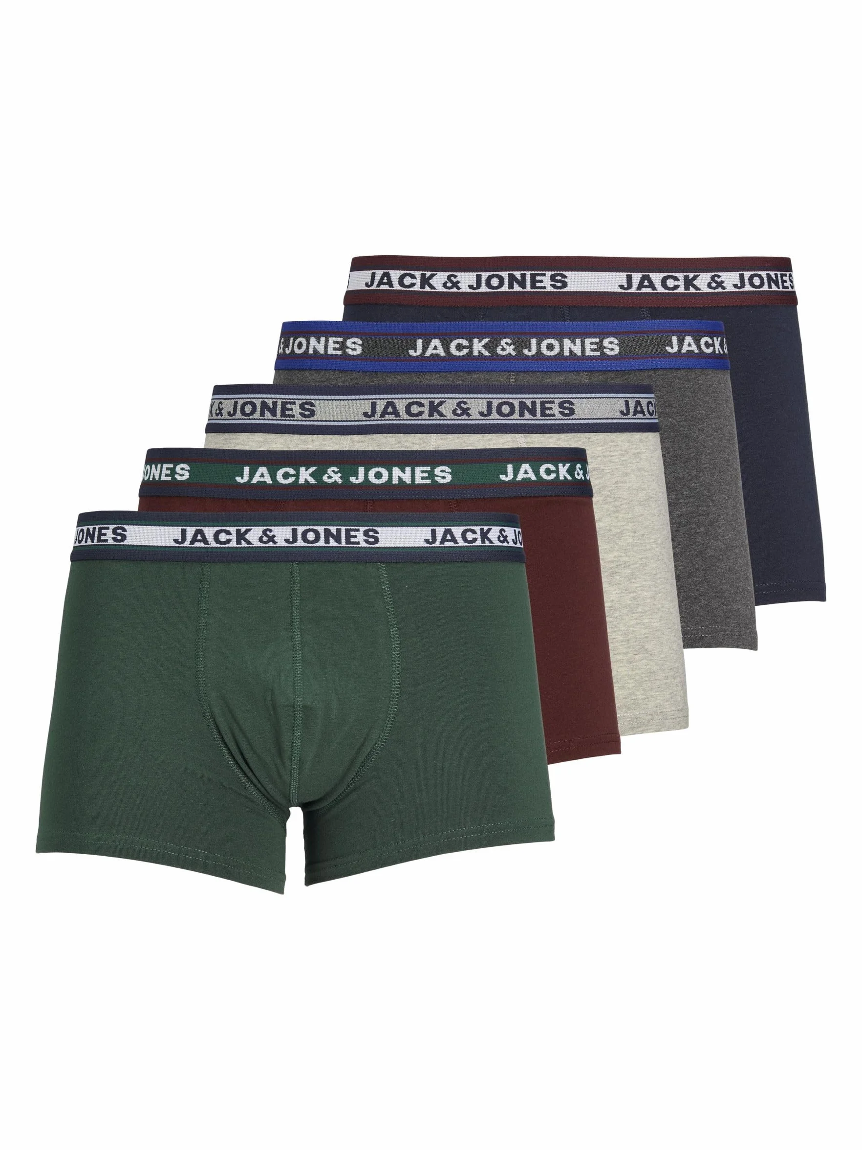 JACK & JONES Maillots Pack de 5 Boxers
