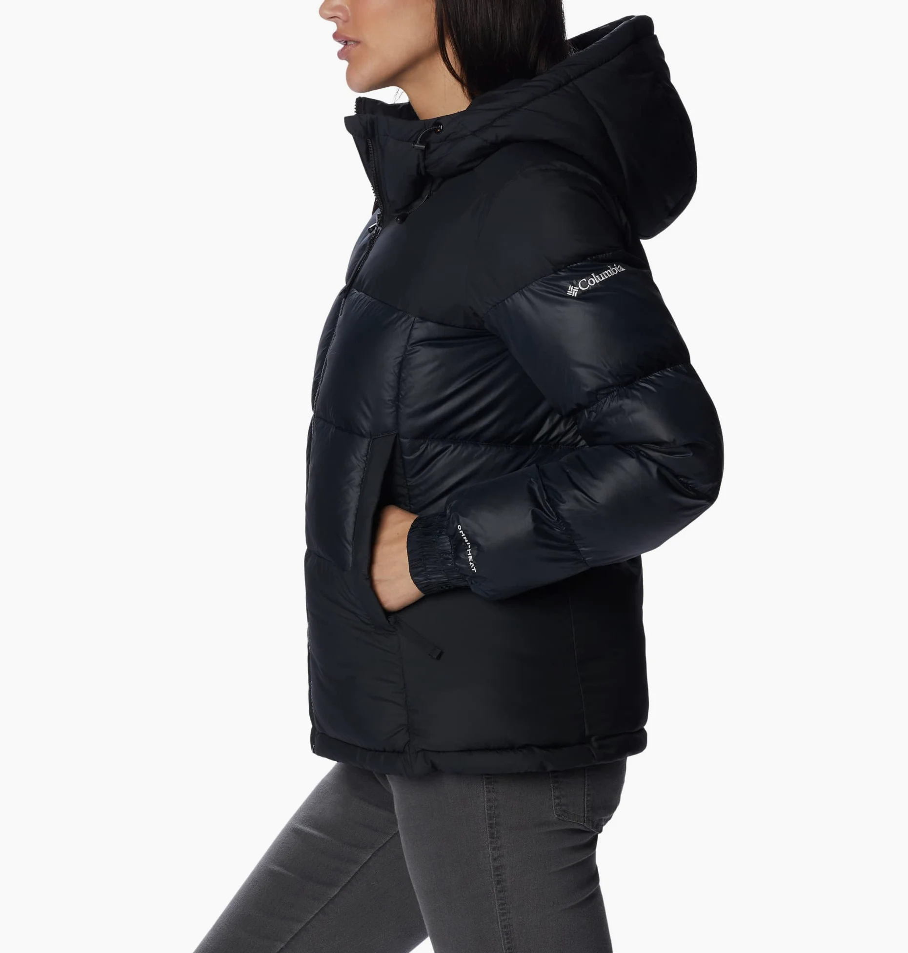 Columbia Pike Lake 2 Hooded Insulated Jacket, Doudoune À Capuche Femme, Black, Taille S