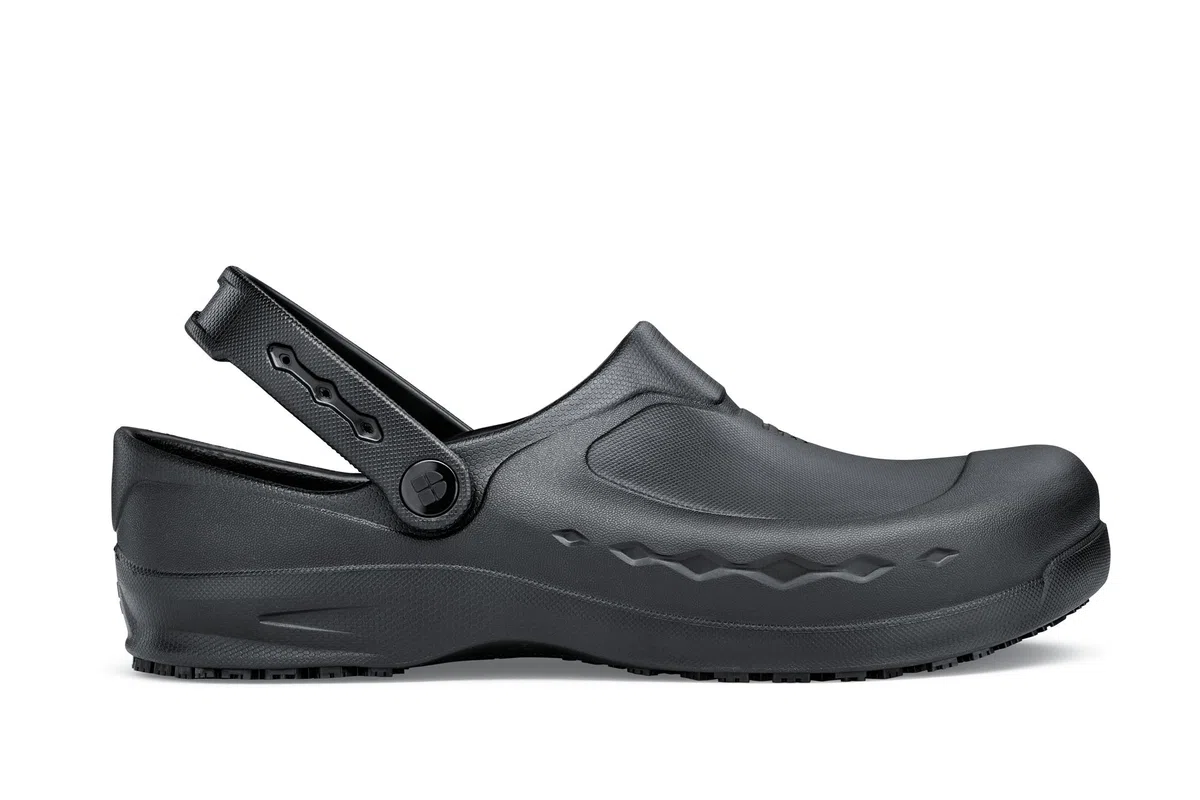 Shoes for Crews Zinc Chaussures de Travail – Sabots Confortables, hydrofuges et antidérapants pour Le Travail Debout, Le Personnel médical et de Cuisine, OB E SR