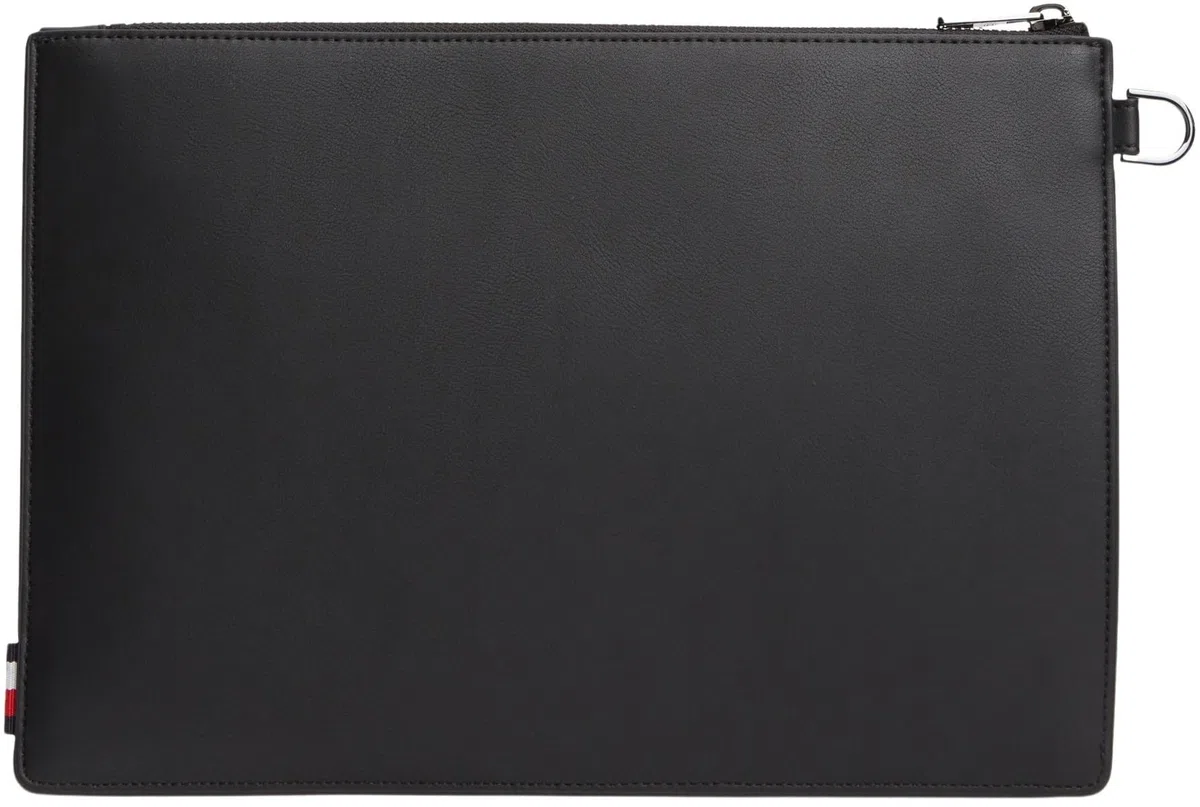 Tommy Hilfiger Pochette tissée Th AM0AM14145 pour homme, autres petits accessoires, noir (noir), taille unique