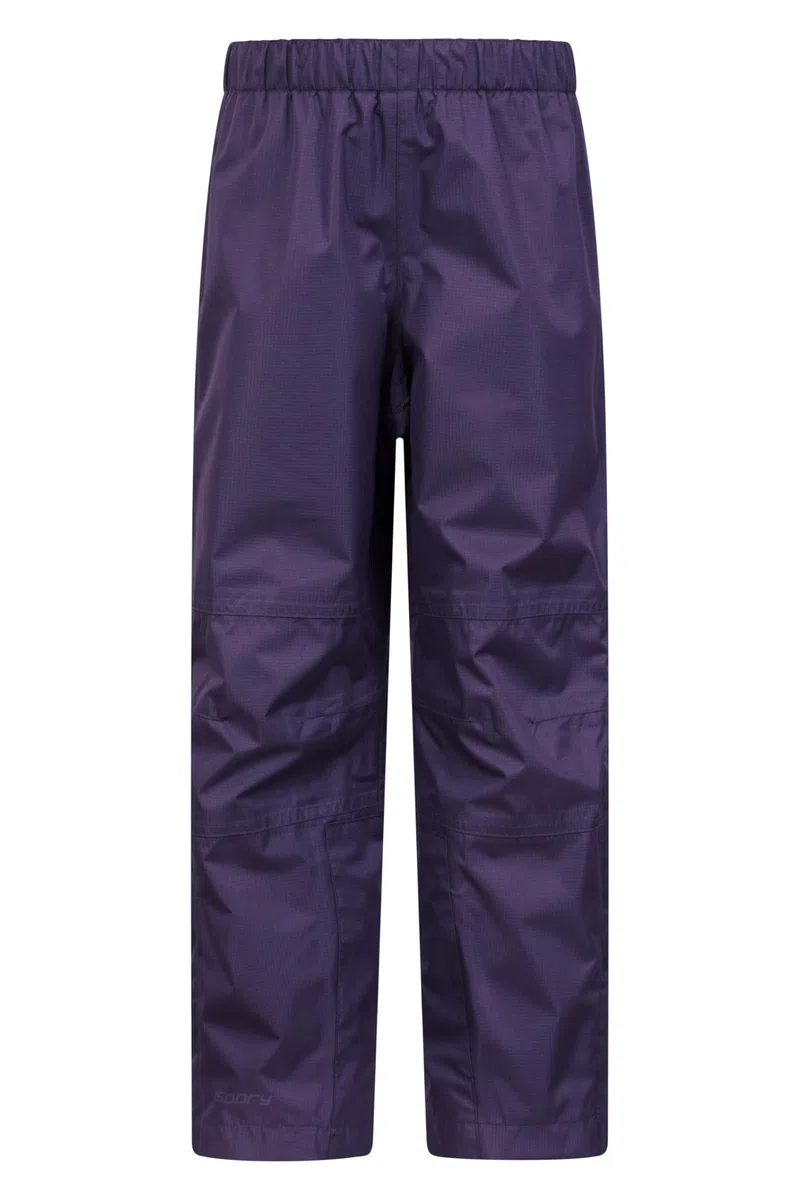 Mountain Warehouse Surpantalon imperméable Spray Enfants - Respirant Toutes Saisons, Coutures soudées, Surpantalon à séchage Rapide - pour Les Voyages