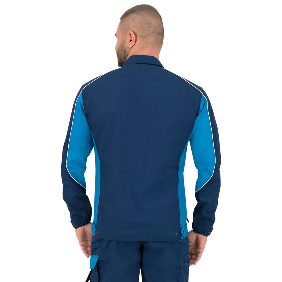 BWOLF Brave Veste de travail pour homme Veste de travail multifonction Veste de travail – Poches multiples + Multi poches + Manches renforcées en polyester 600D