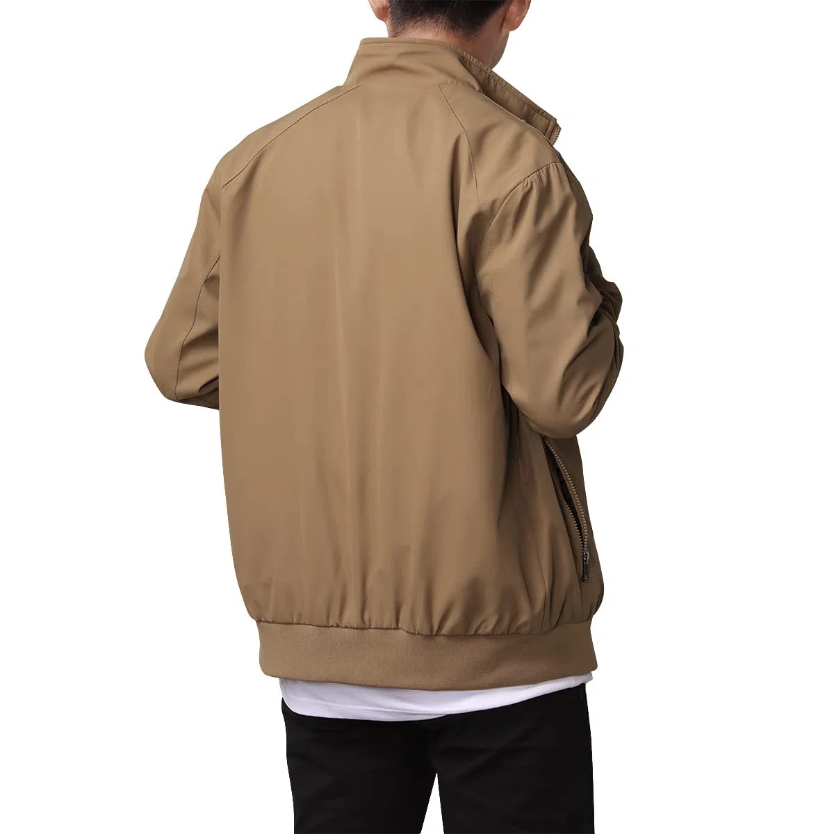 Allthemen Blouson Homme Léger Veste Militaire Chaud Jacket Casual Hiver Printemps Automne Aviateur Col Montant