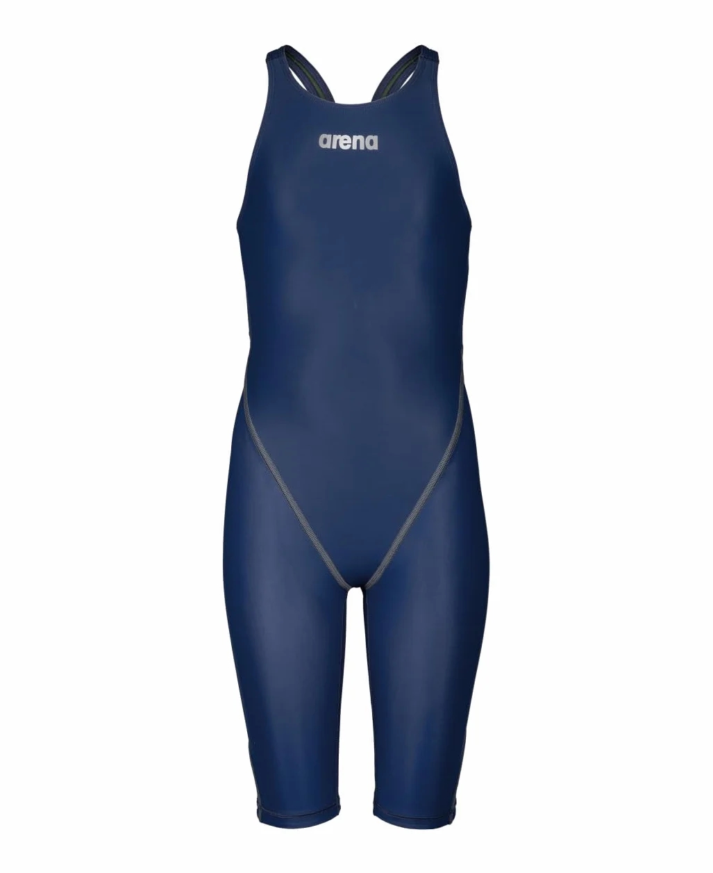 Arena Powerskin St Next Maillot de Bain Une Pièce Fille, Maillot de Bain Approuvé par la FINA, Maillot de Bain en Tissu Recyclé pour Fille, Maillot de Bain Une Pièce Doublé avec Bretelles Renforcées