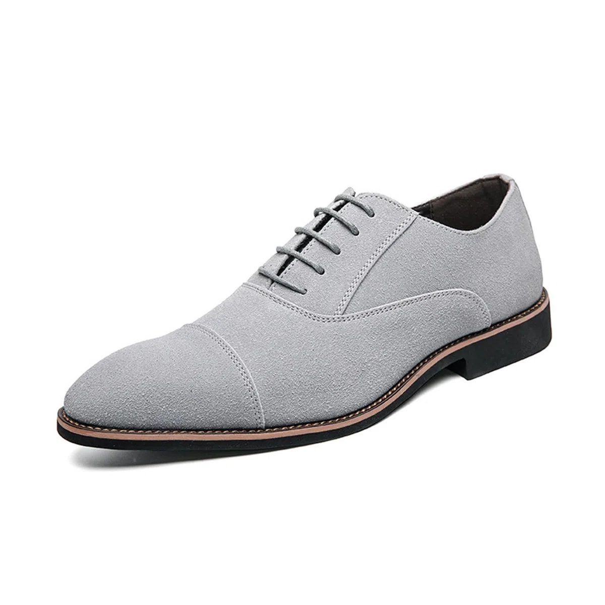 Chaussures Costume Homme Entreprise Officiel Urban À Lacets en Daim Oxfords Et Derbies