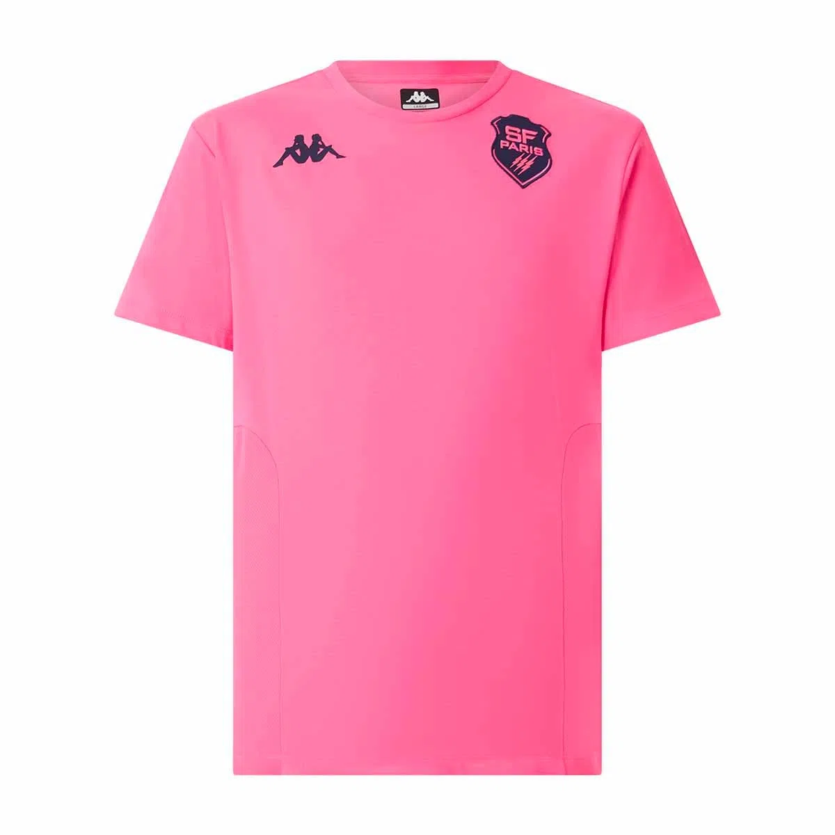 Kappa T-Shirt Rugby Stade Français Paris Rose pour Adulte