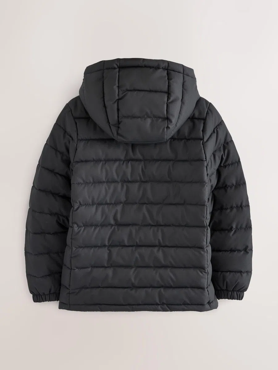 NEXT Garçon Veste à capuche semi-épaisse matelassée