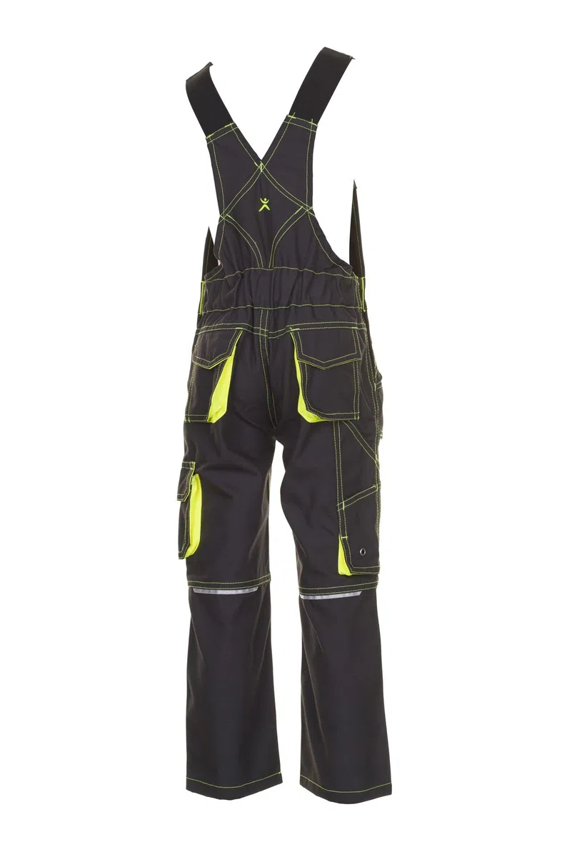 Planam 6120158 Salopette Taille 158/164 Anthracite/Jaune