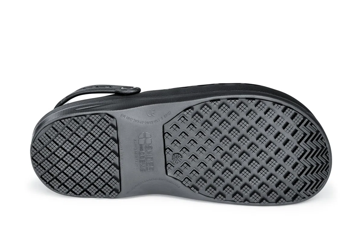 Shoes for Crews Zinc Chaussures de Travail – Sabots Confortables, hydrofuges et antidérapants pour Le Travail Debout, Le Personnel médical et de Cuisine, OB E SR