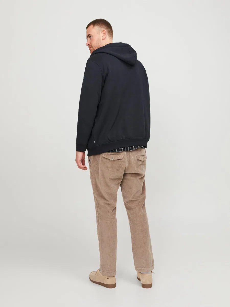 Jack & Jones Jjebradley Sweat À Capuche Zippé Noos Pls Veste Sweat-Shirt Homme