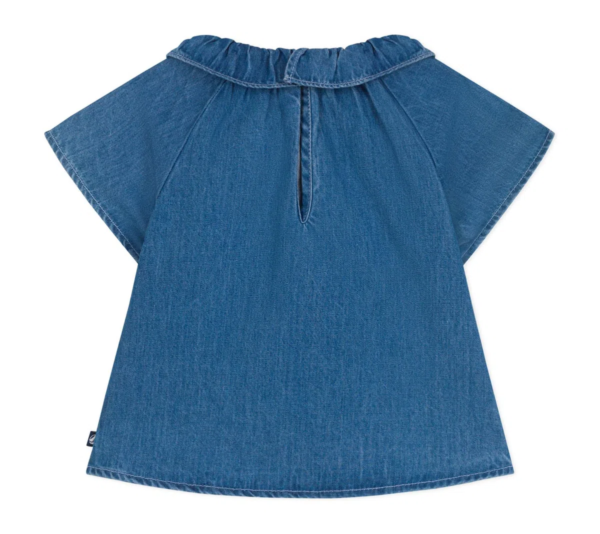 Petit Bateau A0cp2 Blouse Manches Courtes Bébé Fille (Lot de 1)