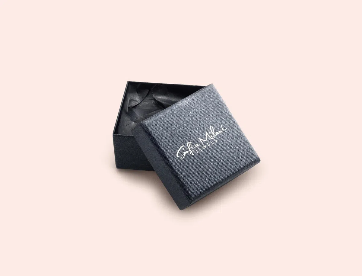 SOFIA MILANI - Boucles d'Oreilles pour Femme en Argent 925 - Boucles d'Oreilles avec Motif en Forme de Clous de Barre - 20576